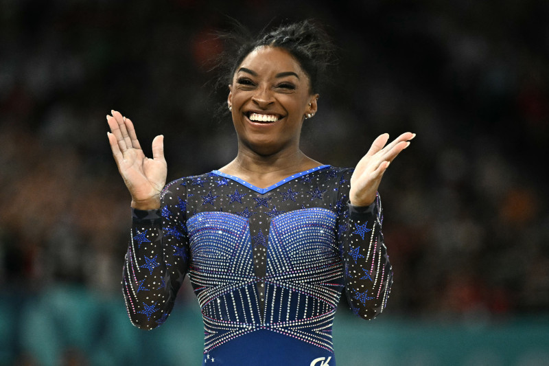 La estadounidense Simone Biles