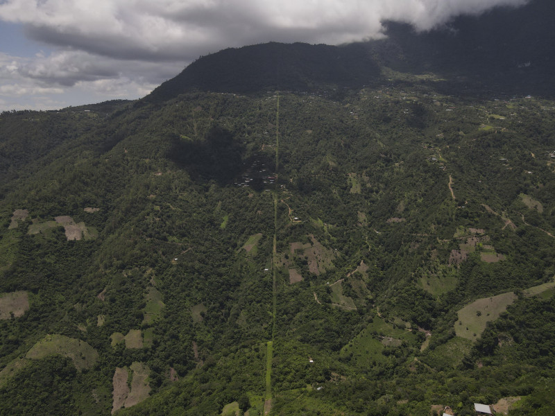 Línea fronteriza de Guatemala