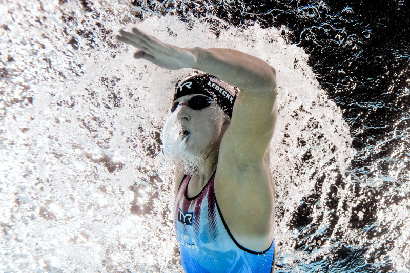 La estadounidense Katie Ledecky