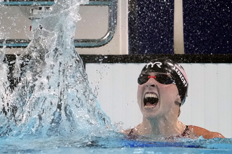 Katie Ledecky, de Estados Unidos