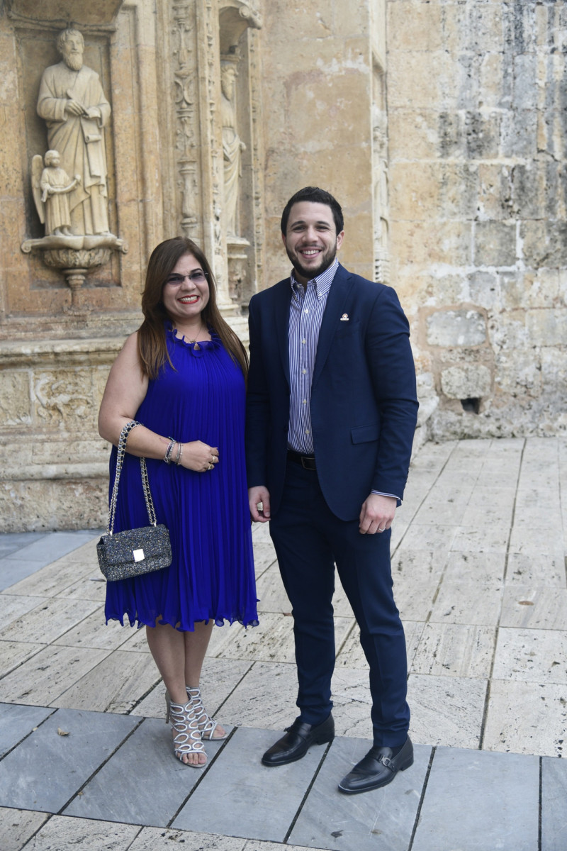 Grace Gómez y Simón Cepeda.