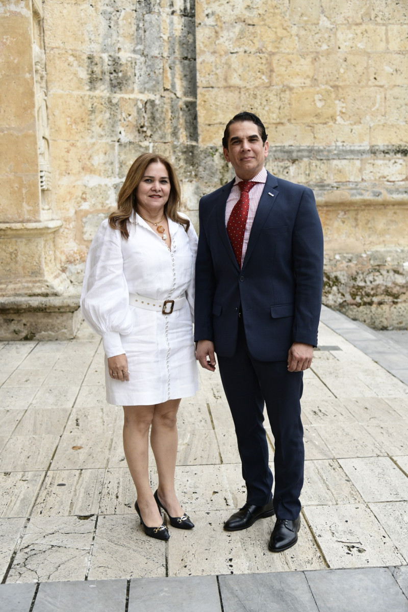 Grace Cochón y José Martín Morillo.