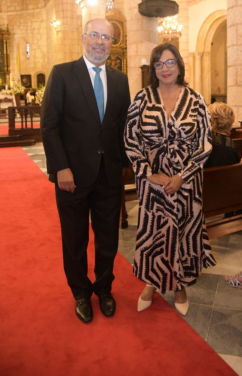 José Delio Ares e Ivelisse Pichardo.