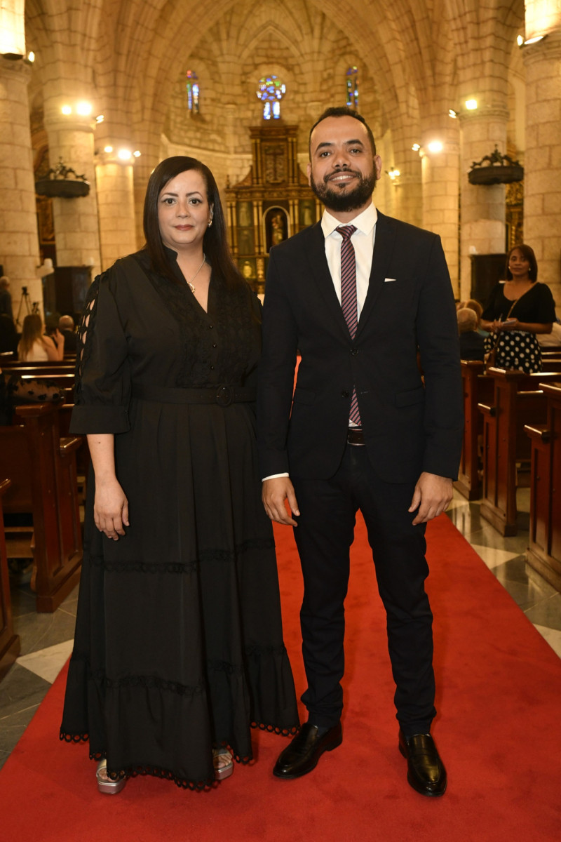 Omayra Ramírez y Juan Eduardo Thomas.