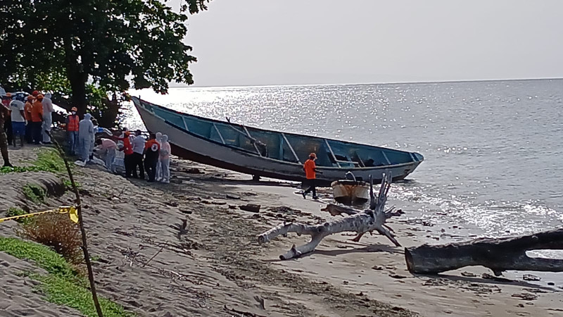 Inician investigación para determinar identidad de las osamentas encontradas en yola en Río San Juan