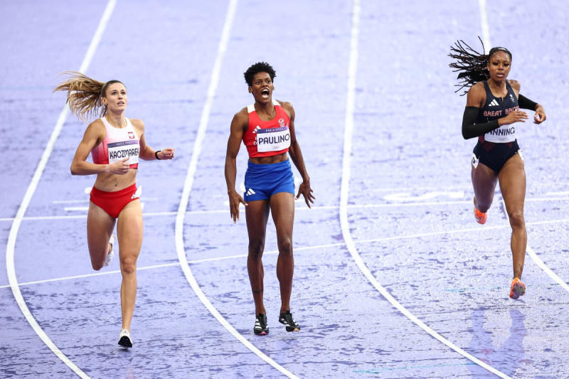 Marileidy Paulino, medallista de oro en los Juegos Olímpicos de París 2024.