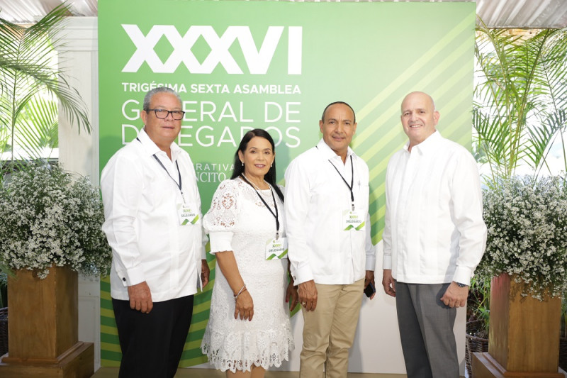 José Ramón Espinal, Ana Sánchez, Remberto Reyes y Alfredo Dorrejo.