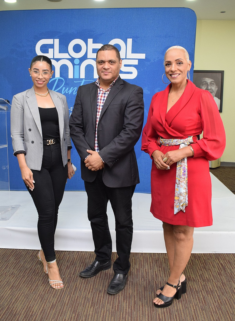 Isabel Ortiz, Jose Miguel González y Miosotis Joaquin.