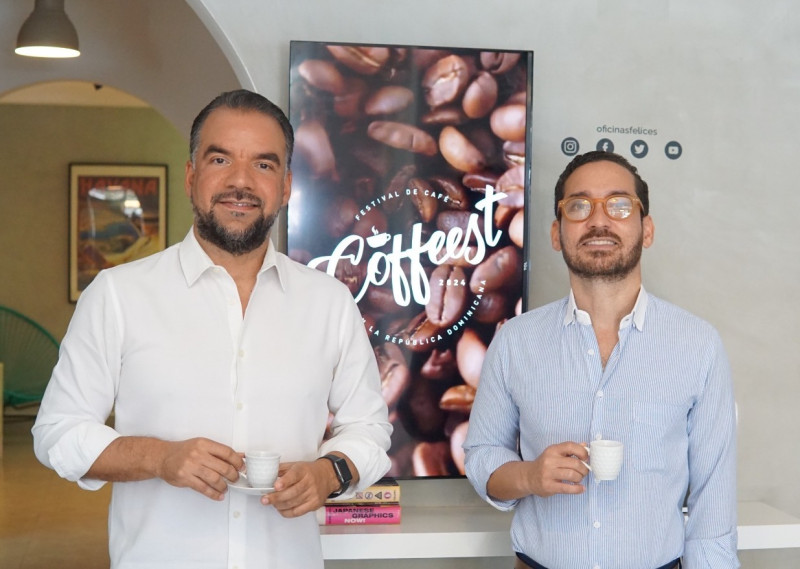 El Festival del Café Coffeest 2024 está organizado por los empresarios, Rafael Tejeda y Felix Soto.