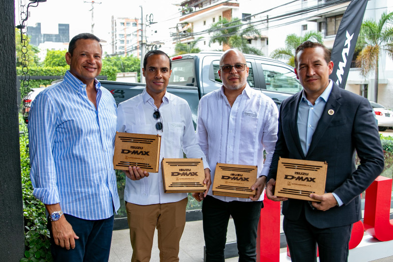 César Castro, Ariel Genao, Eloy Morena y Yasser González.