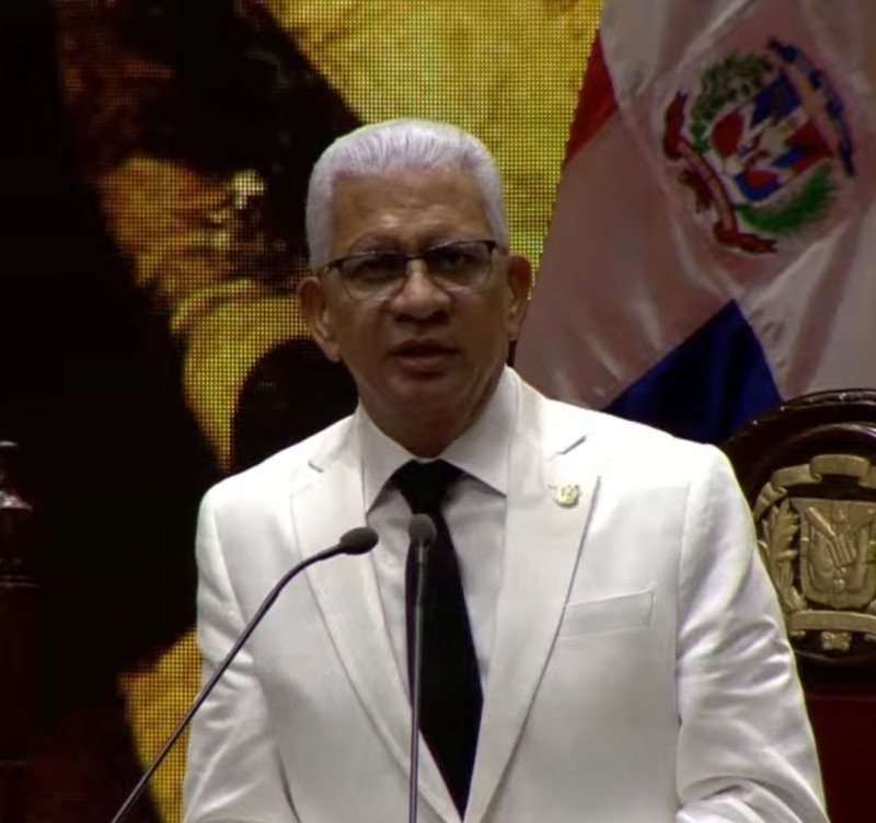 Ricardo de los Santos, presidente del Senado.