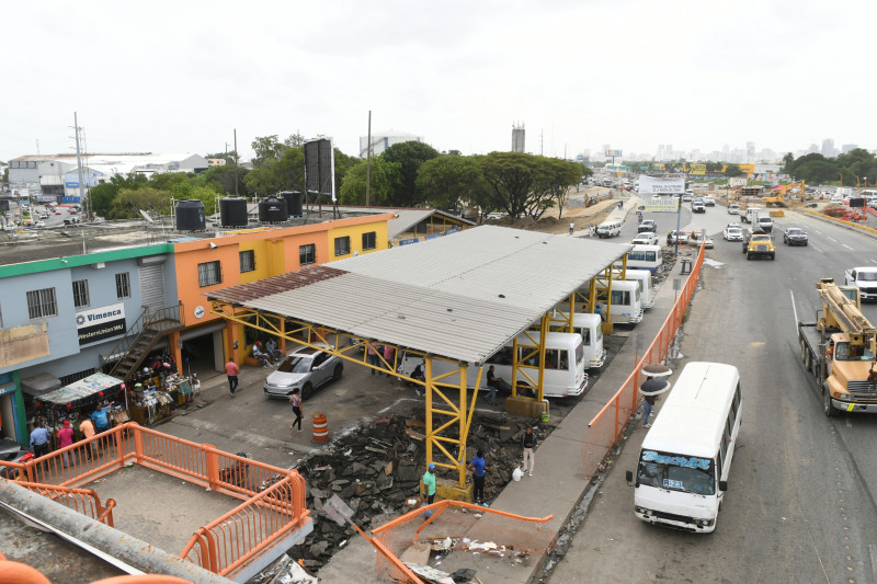 Parada del Kilómetro 9 de la autopista Duarte.