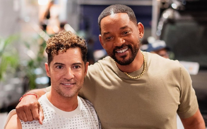 David Bisbal y Will Smith