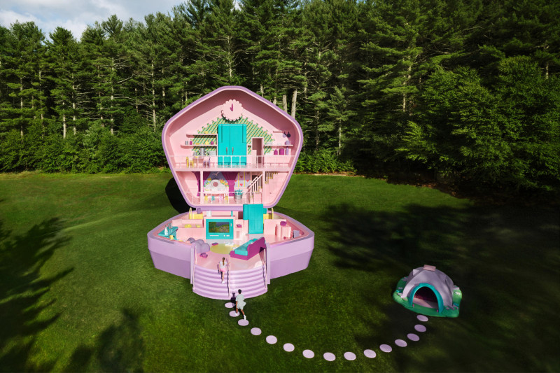 casa de la icónica muñeca Polly Pocket en tamaño real