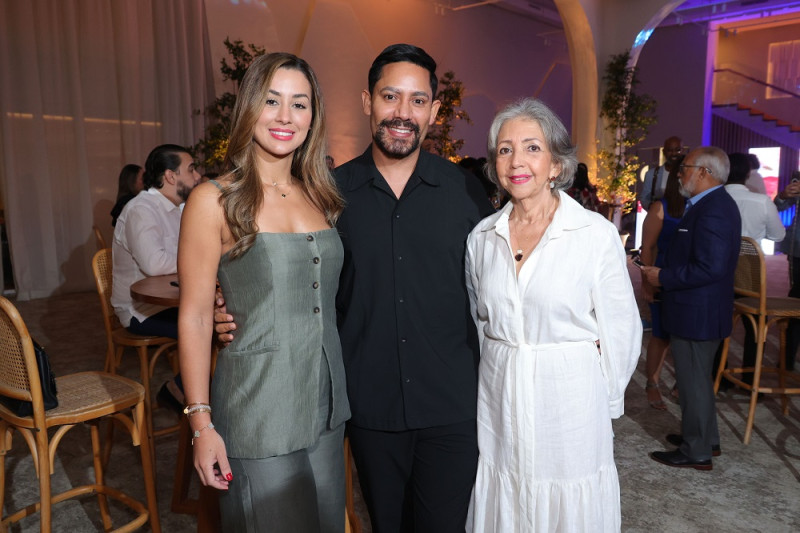 Chantal Santana, Jhonaly Guzmán y Mirta Sánchez.