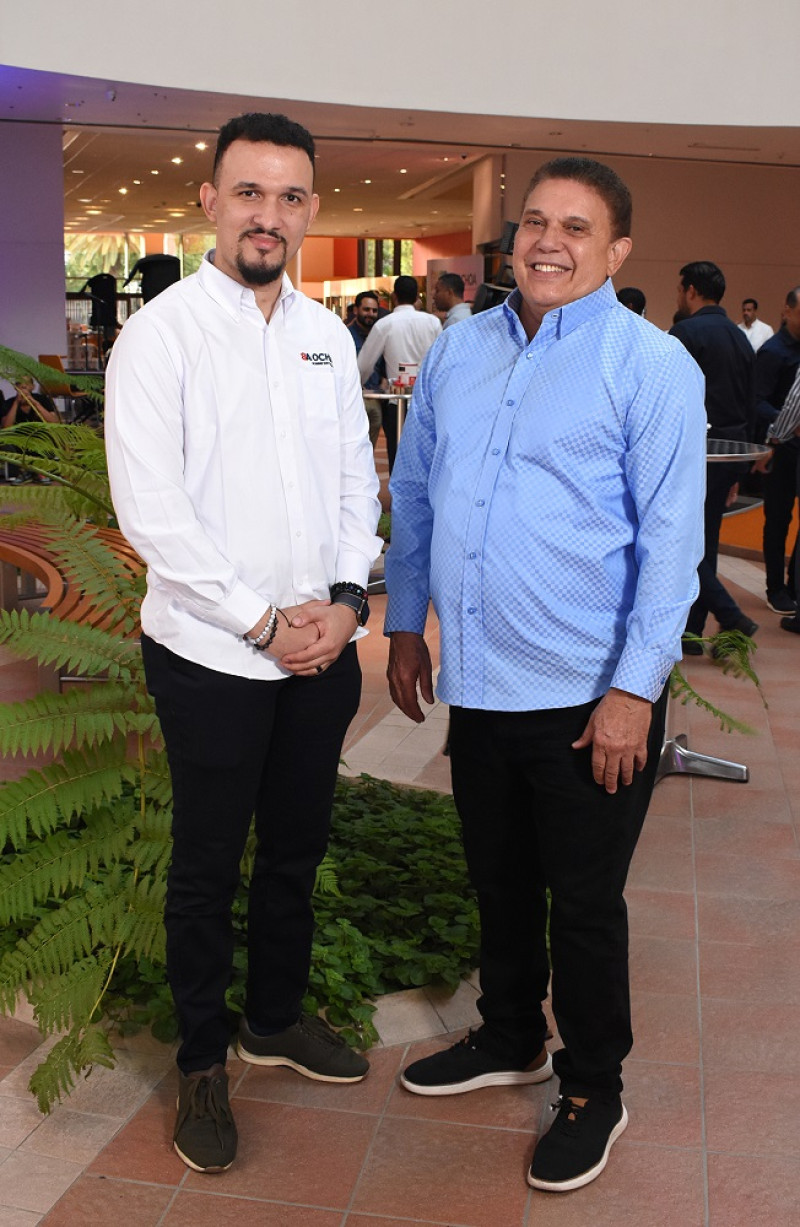 Geomar Vásquez y Alejandro García Belliard.