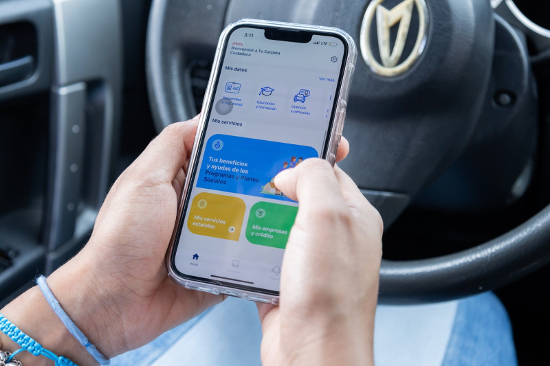 La ciudadanía podrá consultar información personal a través de la aplicación.