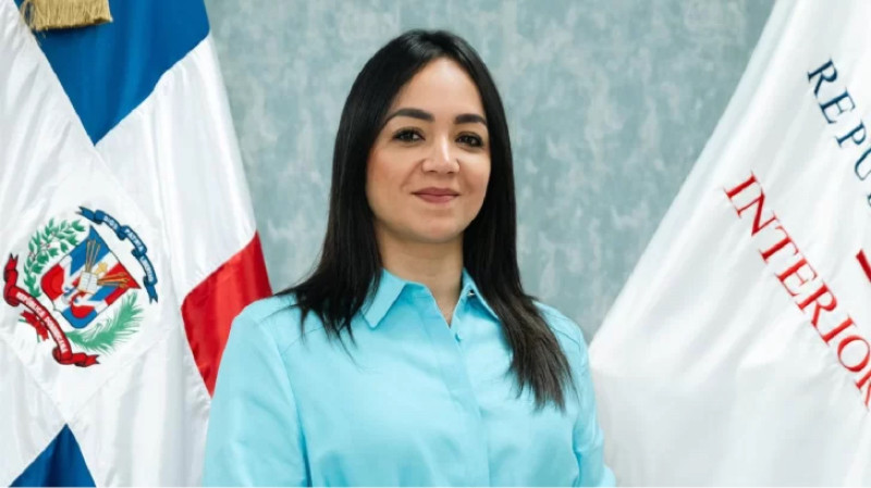 Faride Raful, ministra de Interior y Policía.