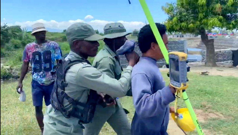 Agentes del BSAP de Haití a