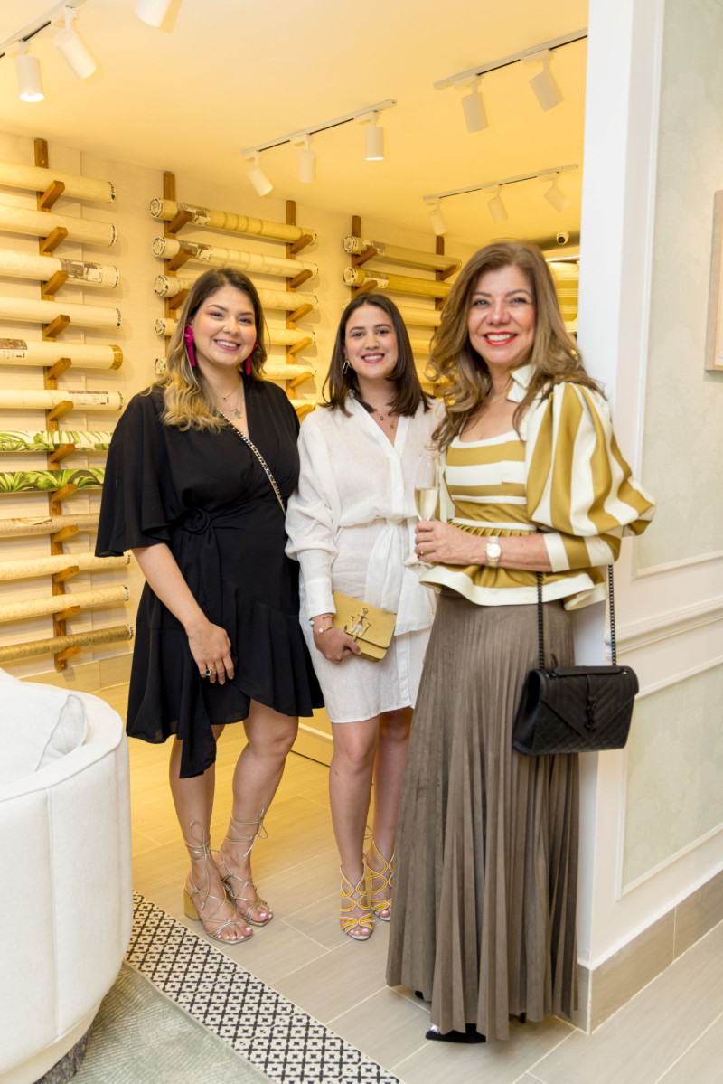 Tania Montero, Daniela Ferrera y Salomé Romero