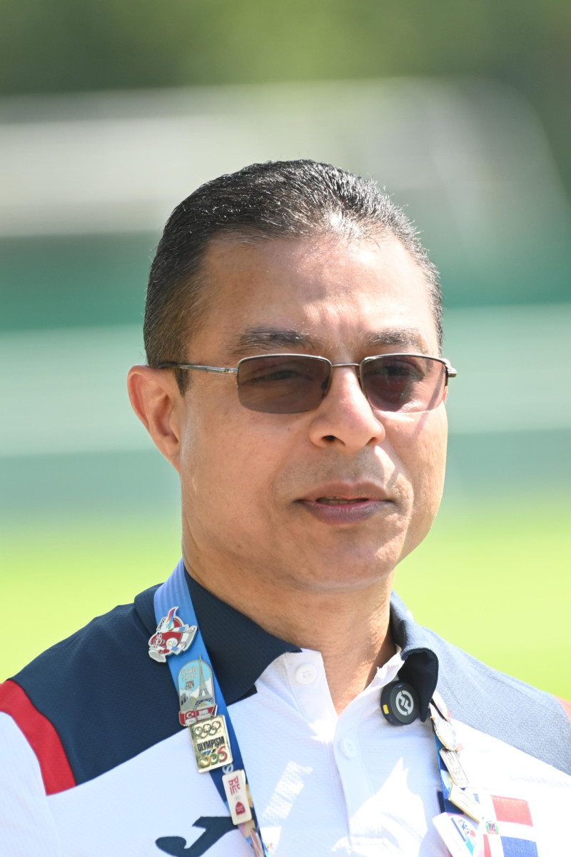 Miguel Camacho, presidente de la Federación Dominicana de Taekwondo.