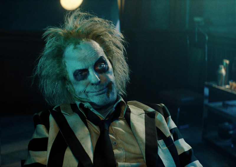 Michael Keaton como "Beetlejuice".