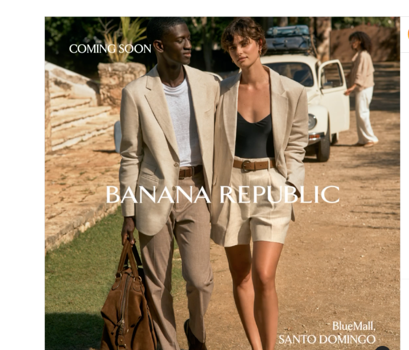 Banana Republic llega a República Dominicana