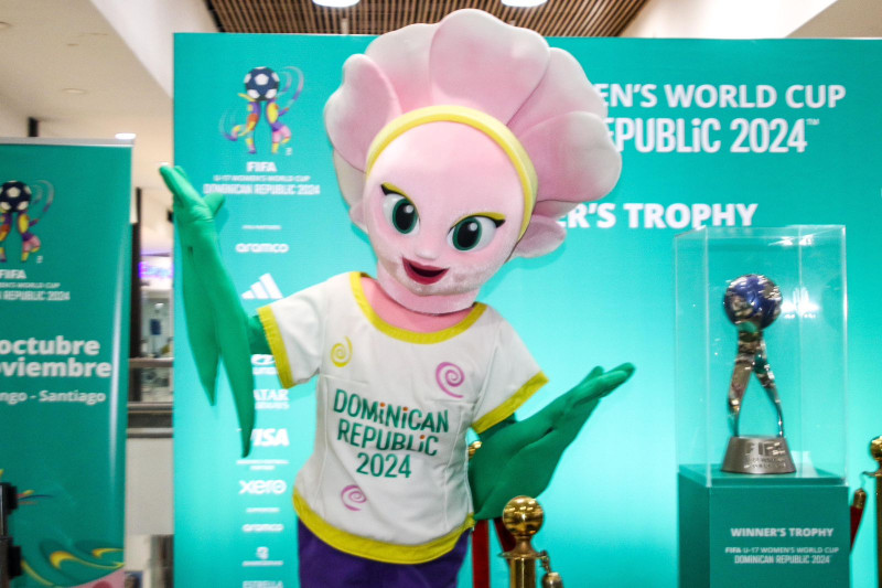 Taní, mascota oficial de Mundial de Fútbol Femenino Sub-17.