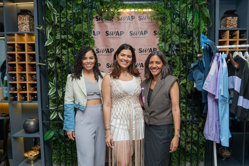 Mildred Veras, Mariale Ovalles y Jacqueline Severino.