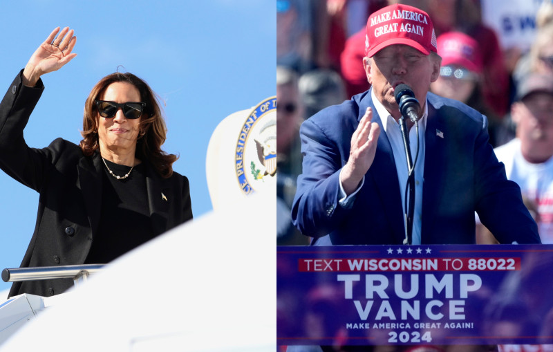 Kamala Harris y Donald Trump