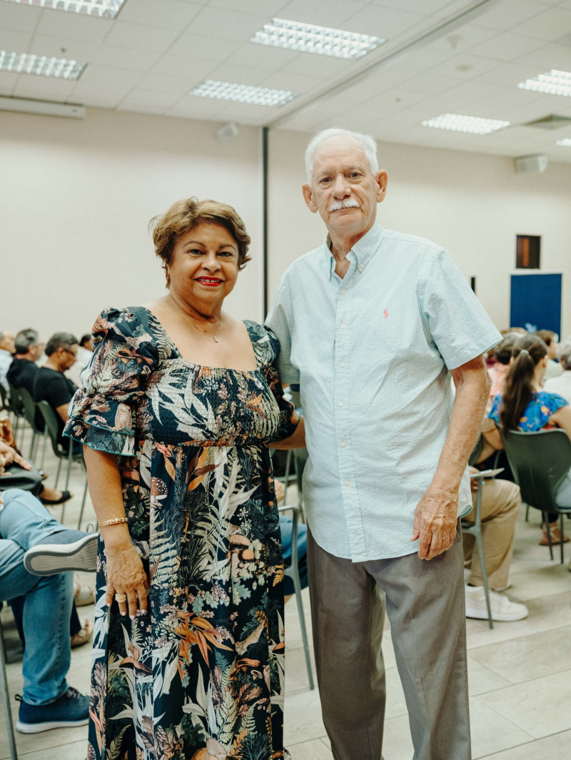 Olga Díaz y Gilberto Luciano.