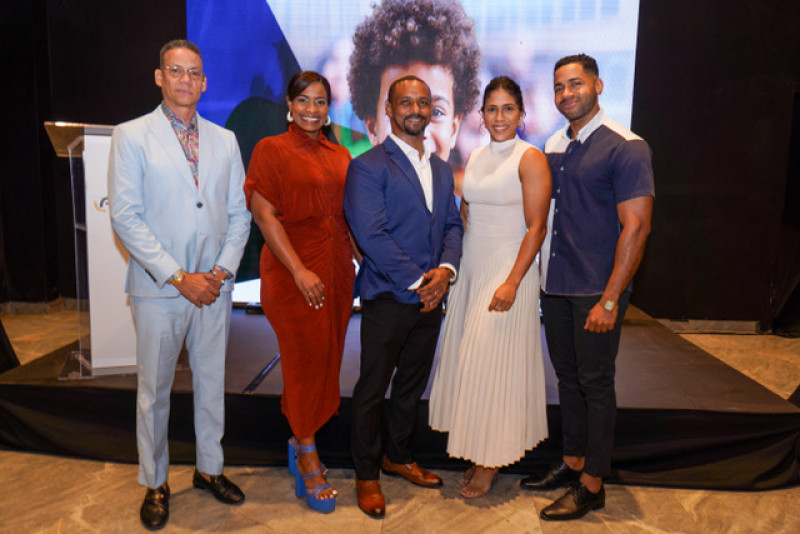 José Ignacio García, Elaine Minaya, Bernabé Lagrulé, Talenia Pérez y Mailo Peñaló.