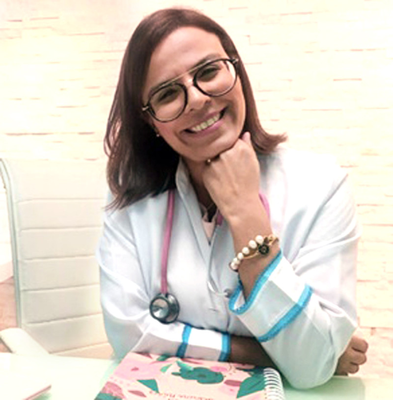 Sabrina Núñez Quiñonez, médico neumólogo.