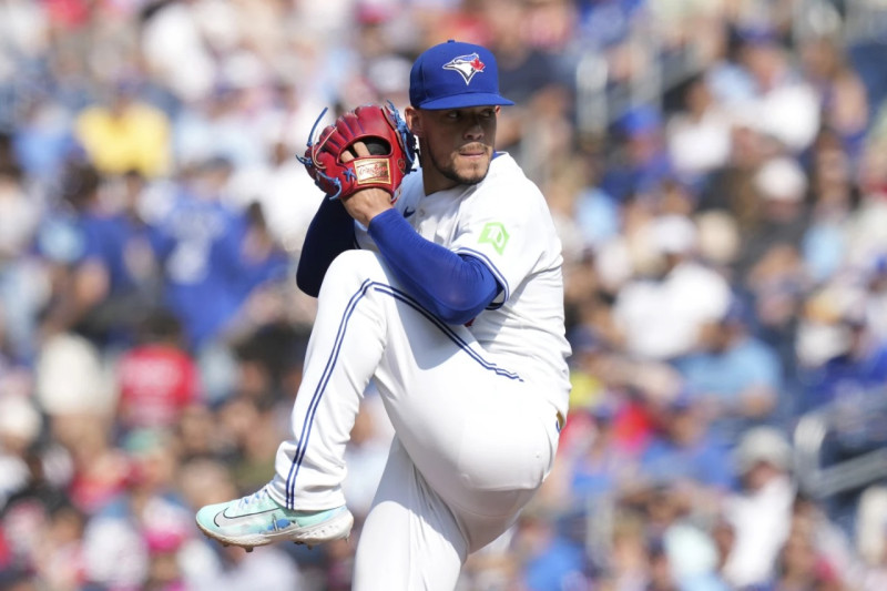 El boricua José Berríos tuvo una excelente jornada, esta vez ante los Cardenales.