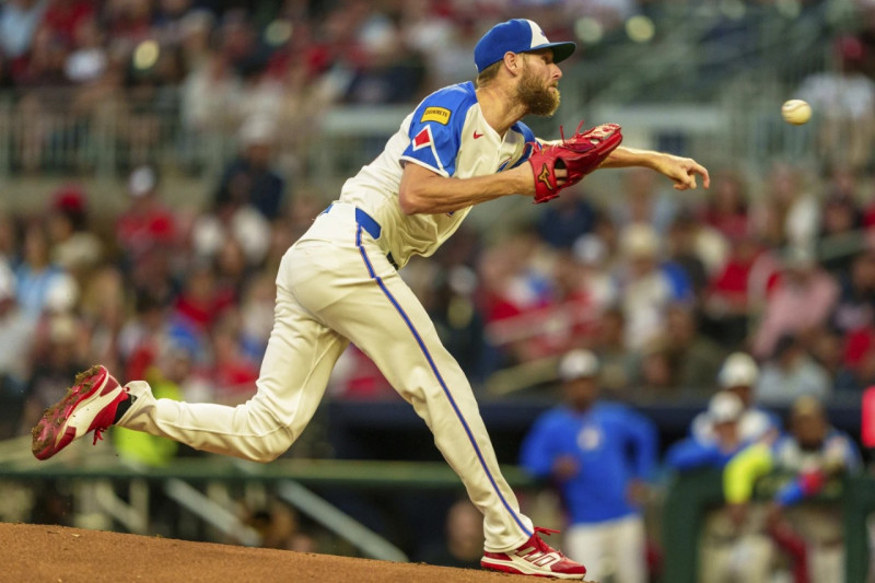 Chris Sale está luciendo como en sus mejores tiempos con los Bravos de Atlanta.