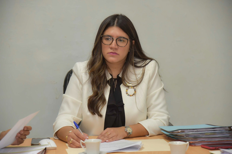 Amelia Paniagua, encargada del Departamento de Adopciones de Conani