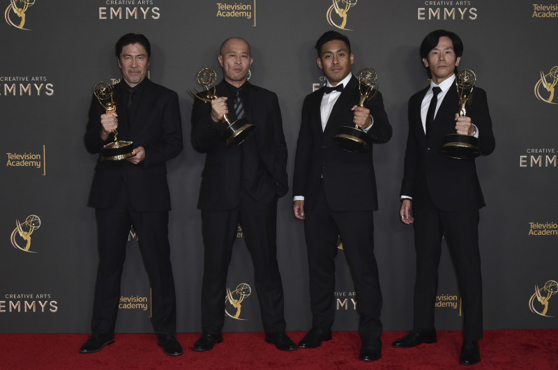 Shogun en la segunda noche de los premios Emmy