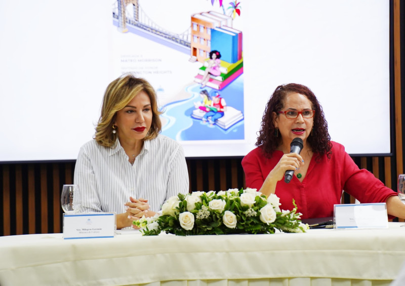 Milagros Germán, ministra de Cultura.