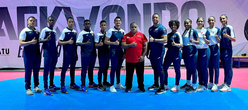 Las selecciones de taekwondo del país que busca en Perú su clasificación a los II Juegos Panamericanos de la Juventud, que se celebrarán en Paraguay.