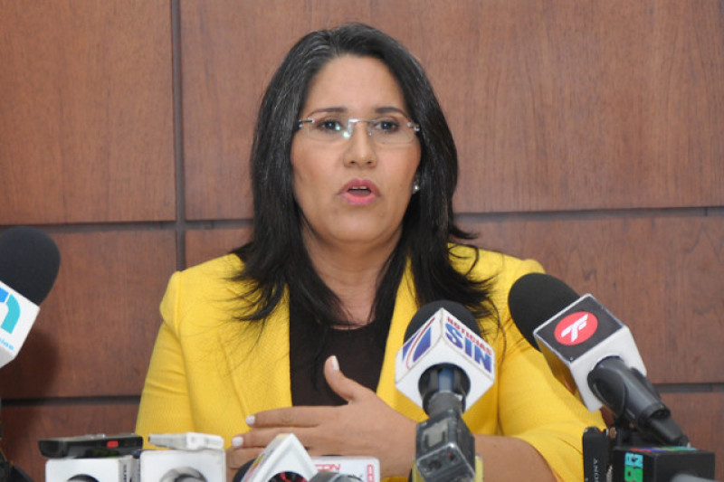 Exministra de Trabajo, Maritza Hernández.