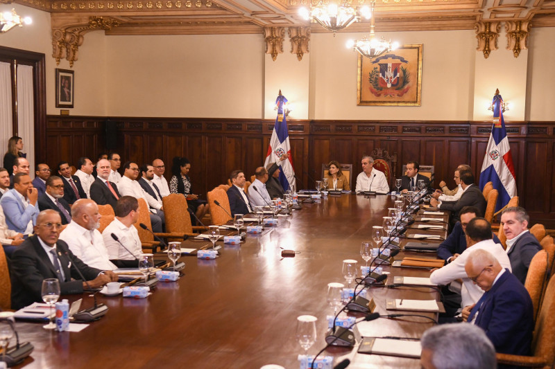 Consejo de Ministros en el Palacio Nacional.