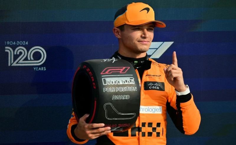 Lando Norris, gana el Gran Premio de Singapur.