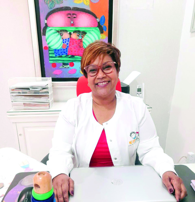 Cristian López, presidenta de la Sociedad Dominicana de Neurología y Neurocirugía.