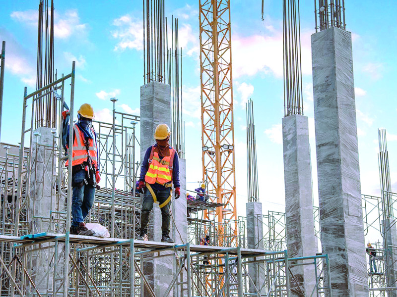 El sector de la construcción es uno de los principales motores de la economía.