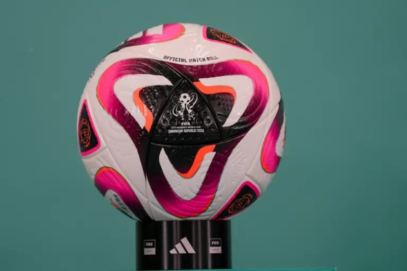 Balón que estará siendo utilizado en el Mundial Femenino de Fútbol Sub-17.