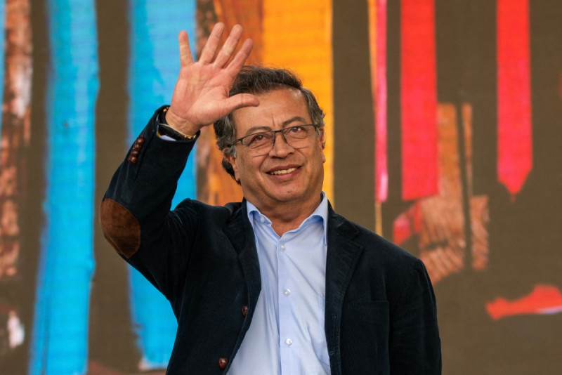 El presidente colombiano Gustavo Petro