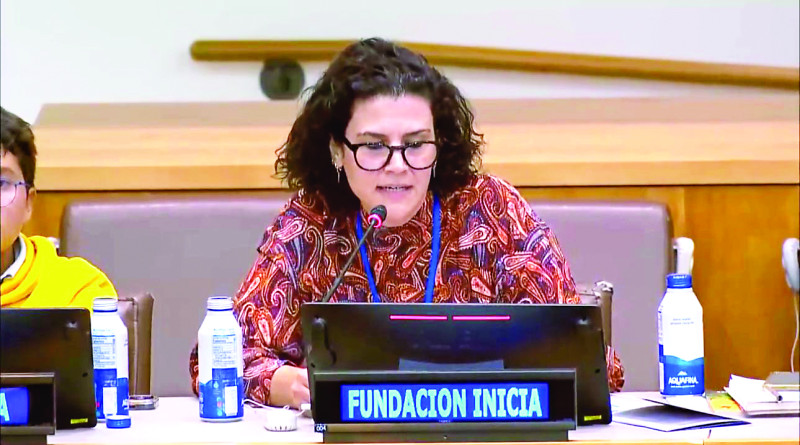 Amelia Vicini, presidenta del Consejo Directivo de la Fundación Inicia Educación.