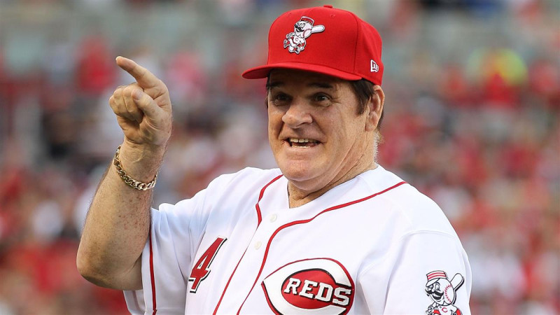 Pete Rose es uno de los peloteros de mayor renombre en la historia del béisbol.