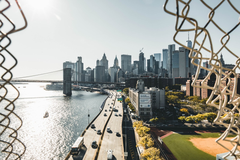 Fotografía muestra el estado de Nueva York.