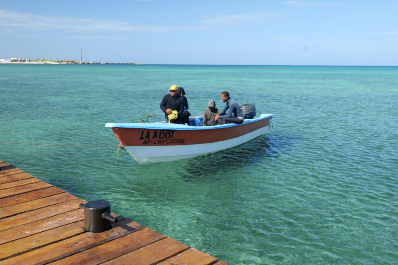 El muelle será utilizado por la Asociación de Buzos a Pulmón y el Varadero La Chencha.